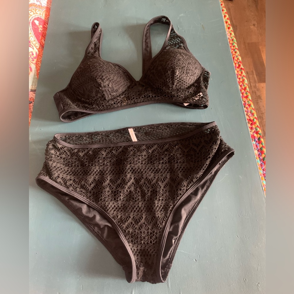 2 piece swim suit bikini xl